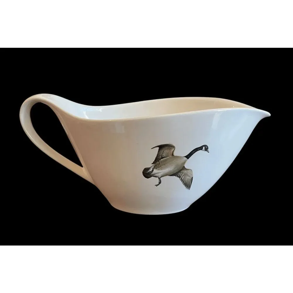 Vintage Villeroy & Boch Luxembourg‎ Geese Gravy Boat